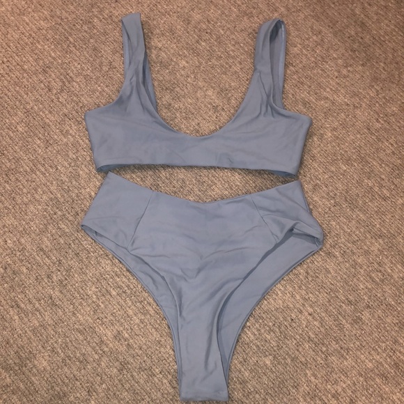 ZAFUL bunDle of 2! High Cut Scoop Bikini Sets - Picture 5 of 9